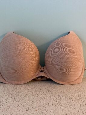 Victoria's Secret nude color Perfect Shape push-up bra, 32DD